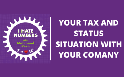 What is your tax and status situation