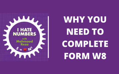 Why you need to complete form W8