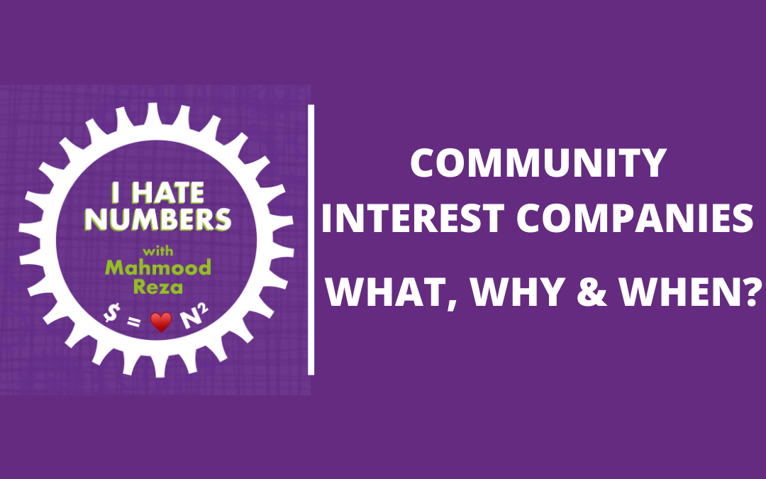 Social enterprise and Community Interest Companies.