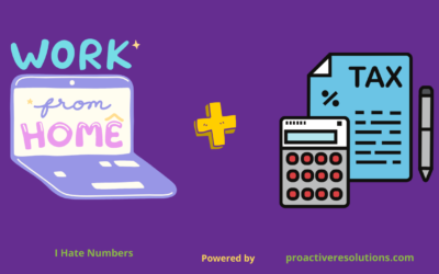 Tax relief when working from home