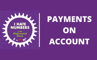 What are payments on account