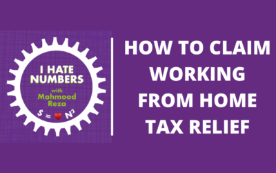 Claim tax back for working at home?