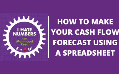 Build your cash flow spreadsheet