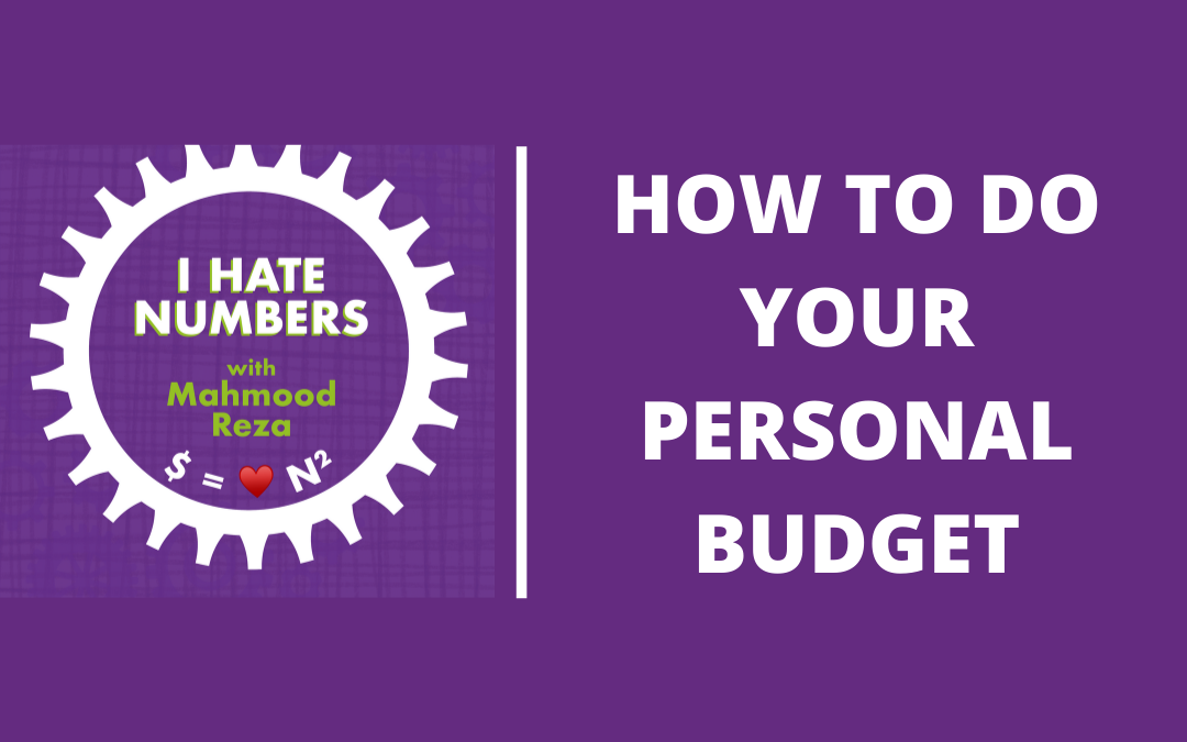 How to do your personal budget