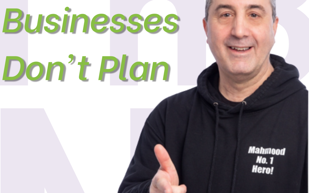 Why Businesses Don't Plan
